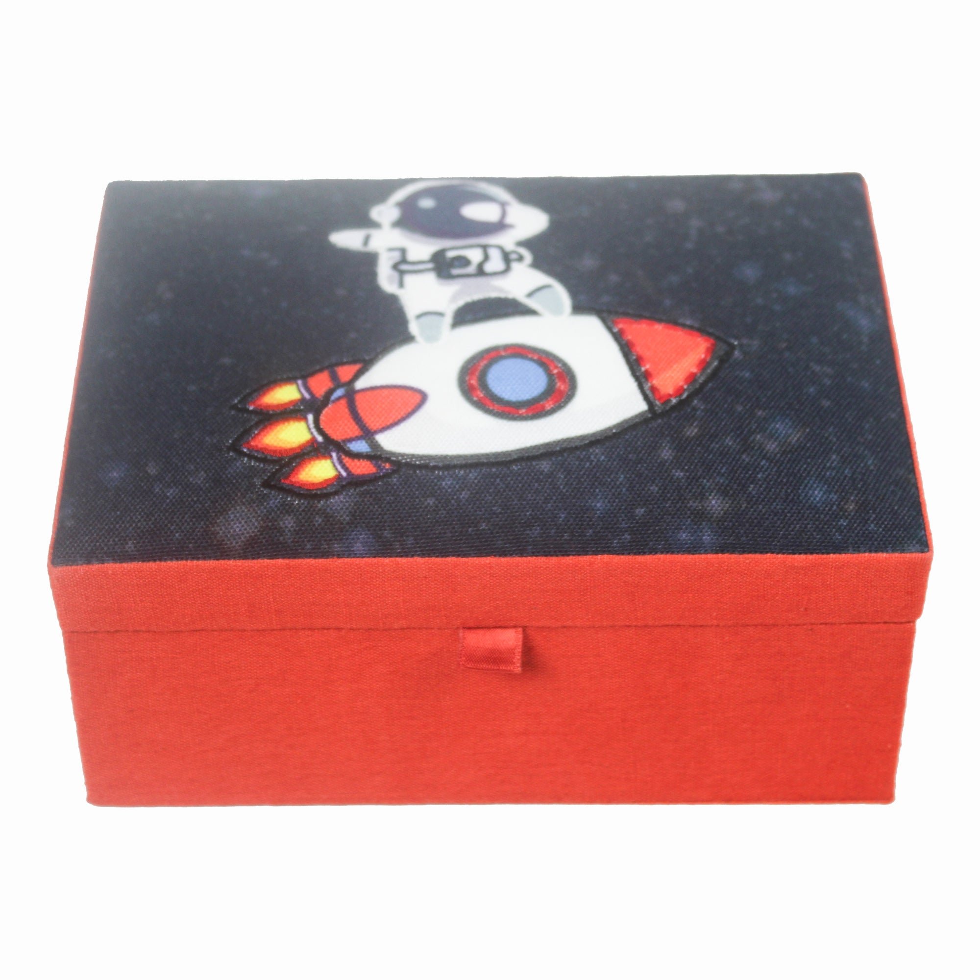 Astronaut Design Storage Box for Kids (Size-5x7x3 Inch)